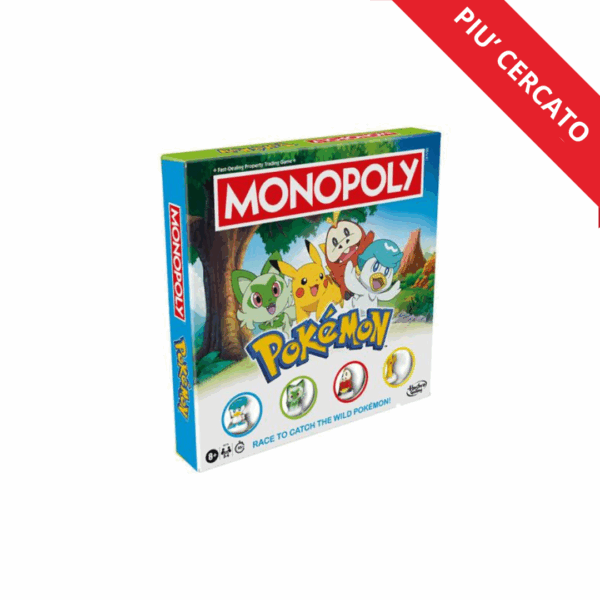 Monopoly Pokémon Edizione 2025 gioco da tavolo Hasbro