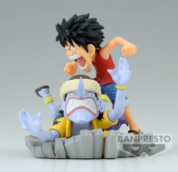 Figure Banpresto Luffy vs Arlong One Piece WCF stories - immagine 2