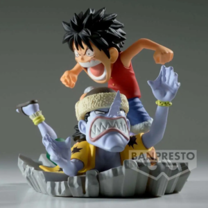 Figure Banpresto Luffy vs Arlong One Piece WCF stories - immagine 3