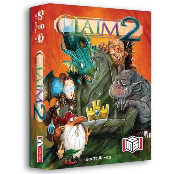 Claim 2 gioco di carte fantasy per 2 giocatori