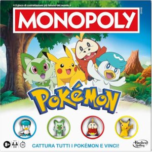 Monopoly Pokémon Edizione 2025 gioco da tavolo Hasbro