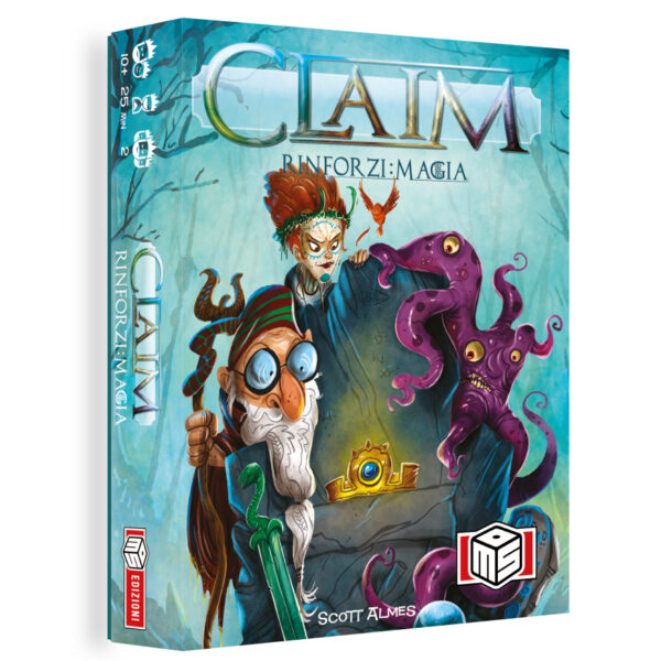 Claim Rinforzi Maghi espansione gioco di carte fantasy
