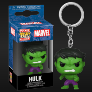 Hulk Pocket Pop Marvel portachiavi mini figure Funko