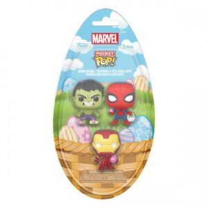 Pocket Pop Marvel pasqua 3 pack Hulk Iron Man Spider-Man