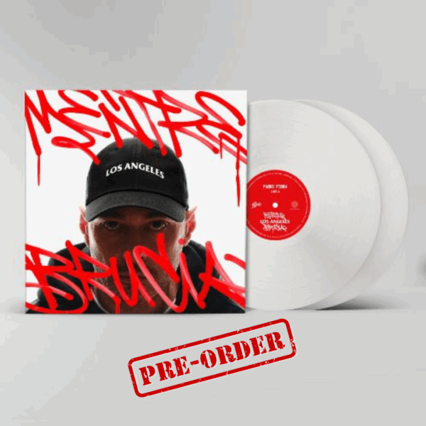 Fabri Fibra Mentre Los Angeles Brucia 2LP Bianco Pre-Order