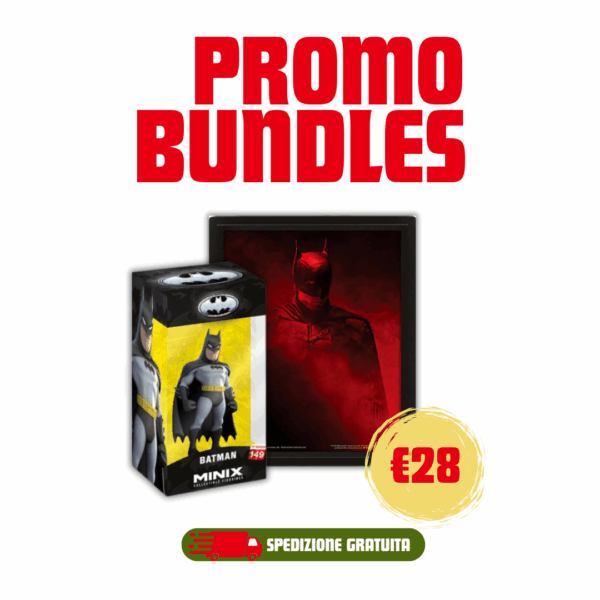 Batman Bundle – Minix Figure + Poster 3D