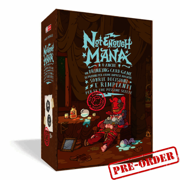 Not Enough Mana – Drinking Card Game Italiano (Preorder)