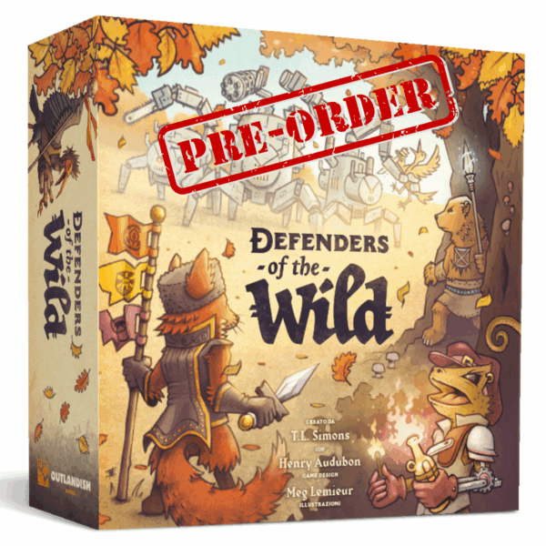 Defenders of the Wild – Gioco da Tavolo Strategico (Preorder)