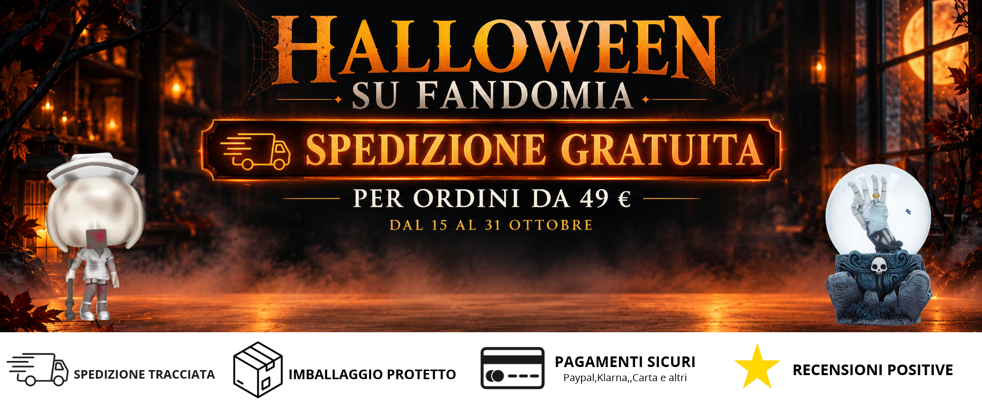 Spedizione tracciata su Fandomia
